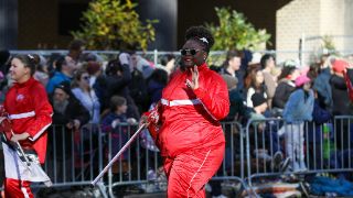  Hightower High School junior Chanel Powell participated in the 2023 Macy's Thanksgiving Day Parade